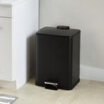 Κάδοι Απορριμάτων Pedal Bin Iron 20L Black Clr