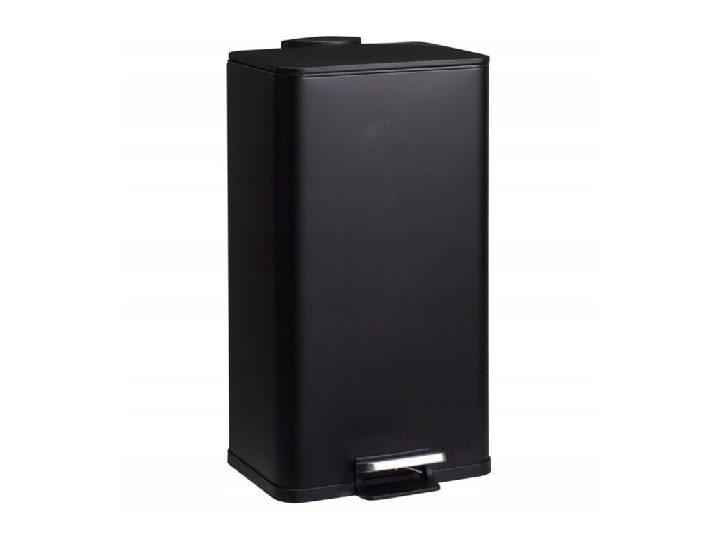 Κάδοι Απορριμάτων Pedal Bin Iron 30L Black Clr