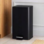 Κάδοι Απορριμάτων Pedal Bin Iron 30L Black Clr