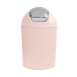 Κάδος απορριμμάτων μπάνιου πλαστικός - Light Pink - 21653