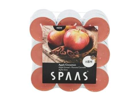 Κεριά Διακοσμητικά Spaas Aroma Tea Lights Apple Cinnamon 4 Cm Set Of