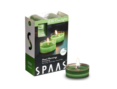 Κεριά Διακοσμητικά Spaas Maxi Scented Tea Lights Heart Warmings 6 Cm