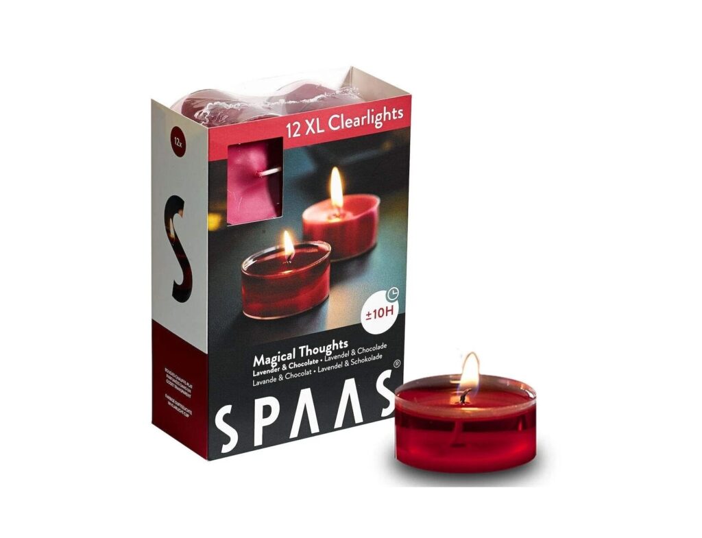 Κεριά Διακοσμητικά Spaas Maxi Scented Tea Lights Magical Thoughts 6 C