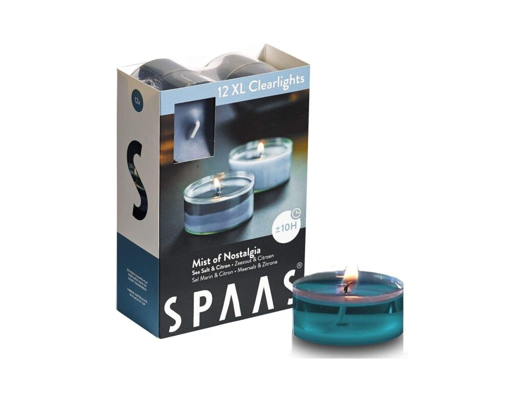 Κεριά Διακοσμητικά Spaas Maxi Scented Tea Lights Mist Of Nostalgia 6