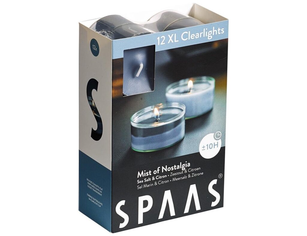 Κεριά Διακοσμητικά Spaas Maxi Scented Tea Lights Mist Of Nostalgia 6