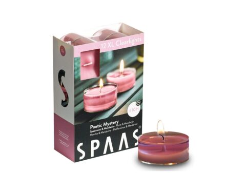 Κεριά Διακοσμητικά Spaas Maxi Scented Tea Lights Poetic Mystery 6 Cm