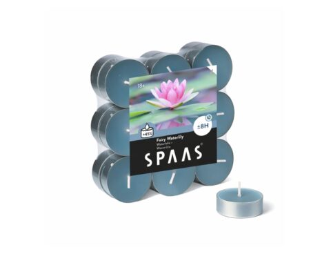 Κεριά Διακοσμητικά Spaas Scented Tea Lights Fairy Waterlily 4 Cm Set