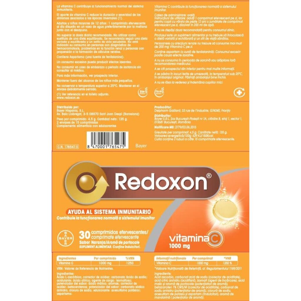 Κολλαγόνο Redoxon Redoxon Vitamina C 30 Μονάδες