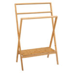 Κρεμάστρα Μπάνιου 5Five Bamboo - 60X36X94Cm