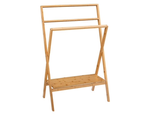 Κρεμάστρα Μπάνιου 5Five Bamboo - 60X36X94Cm