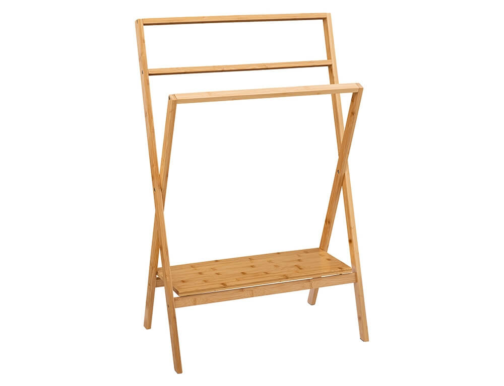 Κρεμάστρα Μπάνιου 5Five Bamboo - 60X36X94Cm