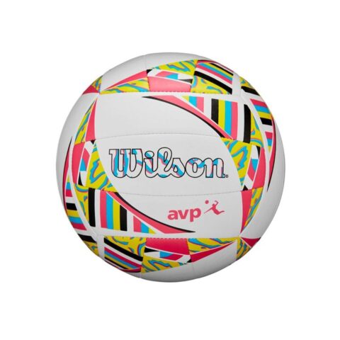 Μπάλα για το Μπιτς Βόλεϊ Wilson Avp Movement Vb New Κίτρινο Λευκό Rose TPU