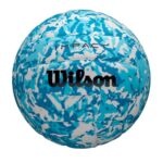 Μπάλα για το Μπιτς Βόλεϊ Wilson Impact Gen Green Vb Μπλε Λευκό (Μέγεθος 5)