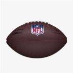 Μπάλα Ράγκμπι Wilson NFL Duke Replica FB Λευκό Καφέ