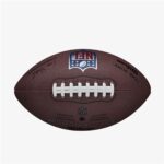 Μπάλα Ράγκμπι Wilson NFL Duke Replica FB Λευκό Καφέ