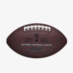 Μπάλα Ράγκμπι Wilson NFL Duke Replica FB Λευκό Καφέ