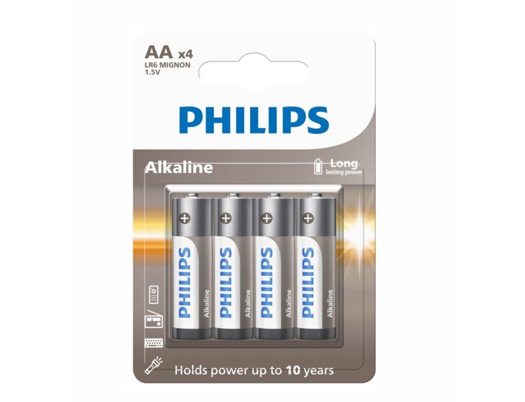 Μπαταρίες Philips Aa - 4Τμχ