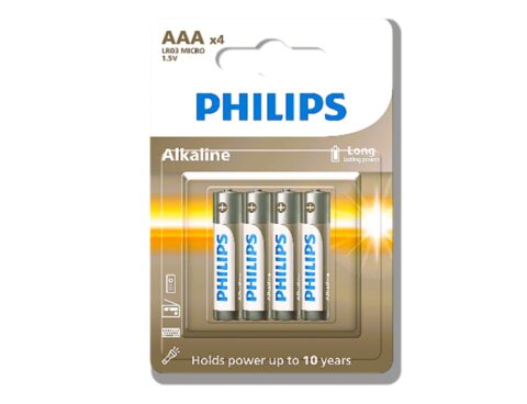 Μπαταρίες Philips Aaa - 4Τμχ