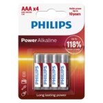 Μπαταρίες Philips Aaa - 4Τμχ