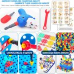 Παιχνίδι κατασκευών DIY με εργαλεία & βίδες - 906 - 922176