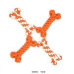 Παιχνίδι σκύλου κόκκαλο από σχοινί - 15cm - 12pcs - 550592