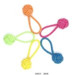 Παιχνίδι σκύλου σχοινί με μπάλα - 20cm - 12pcs - 550531