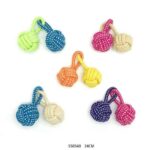 Παιχνίδι σκύλου σχοινί με μπάλες - 24cm - 12pcs - 550540