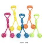Παιχνίδι σκύλου σχοινί με μπάλες - 35cm - 12pcs - 550538