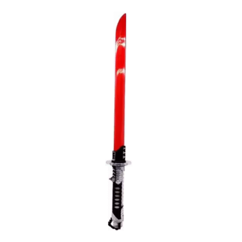 Παιδικό φωτεινό σπαθί LED - 6888-15 - 917563 - Red
