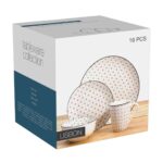 Πιάτα - Σετ Δείπνου/Καφέ Dinner Set Porcelain 16Pcs