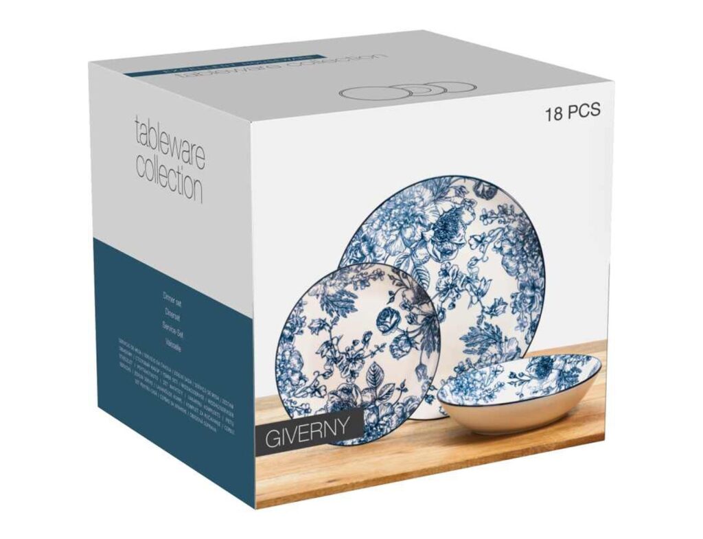 Πιάτα - Σετ Δείπνου/Καφέ Dinner Set Porcelain 18Pcs
