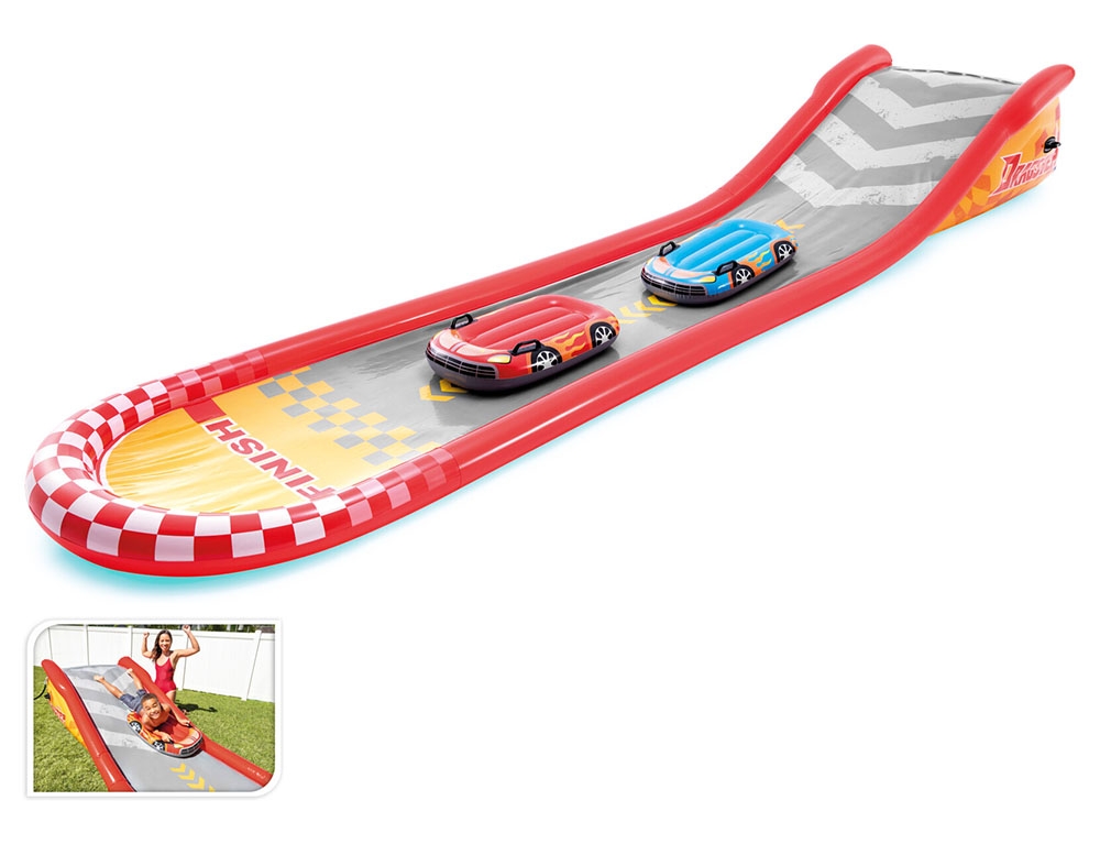 Πισίνες Κήπου - Βεράντας Racing Fun Slide Intex 561X119X76Cm I03403650