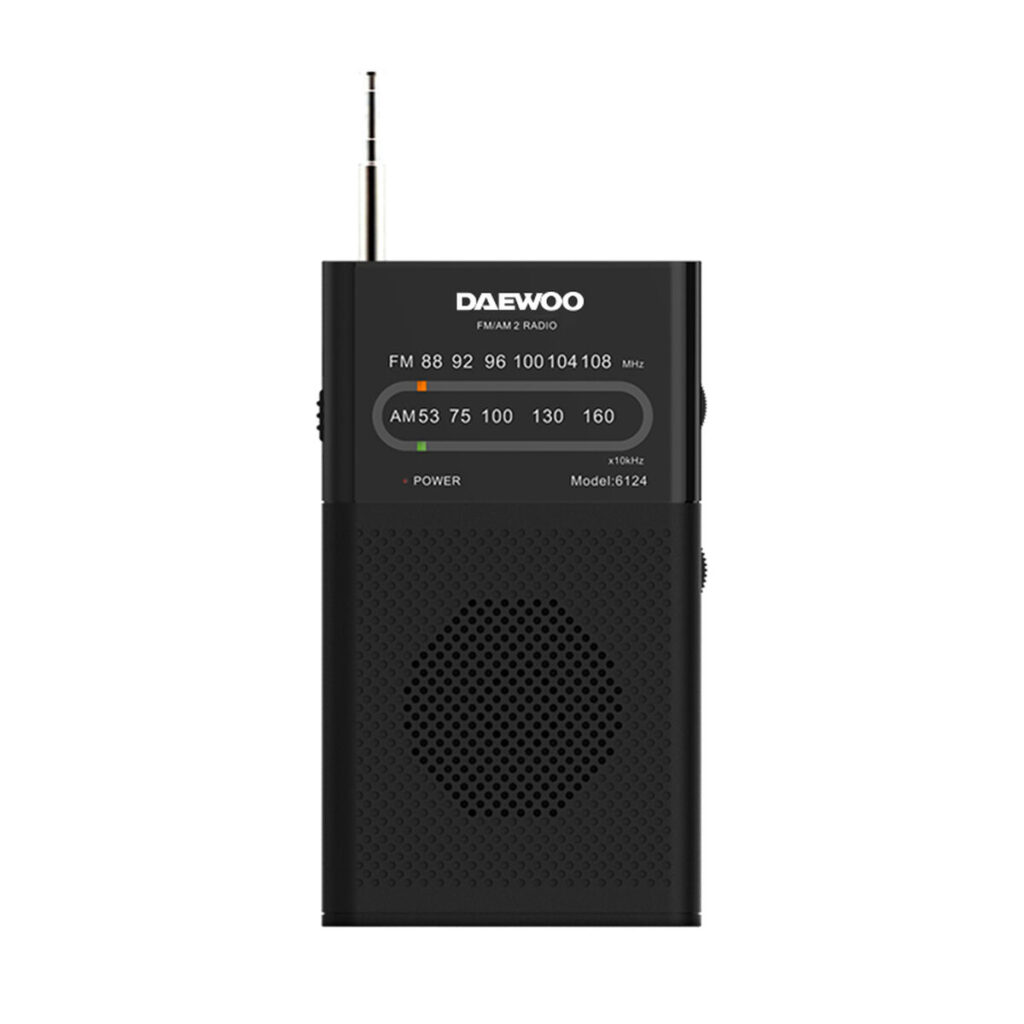 Ραδιόφωνο Τρανζίστορ Daewoo DW1027 Μαύρο