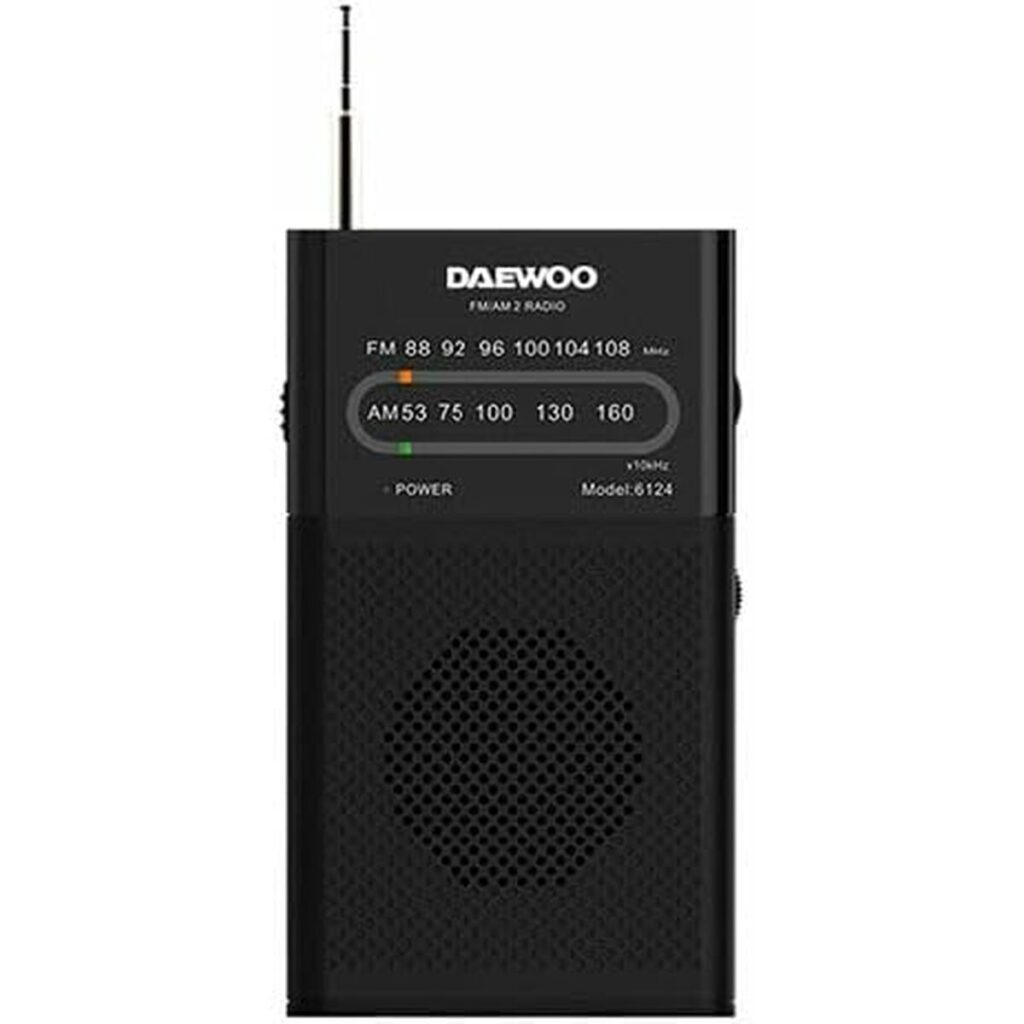 Ραδιόφωνο Τρανζίστορ Daewoo DW1027 Μαύρο