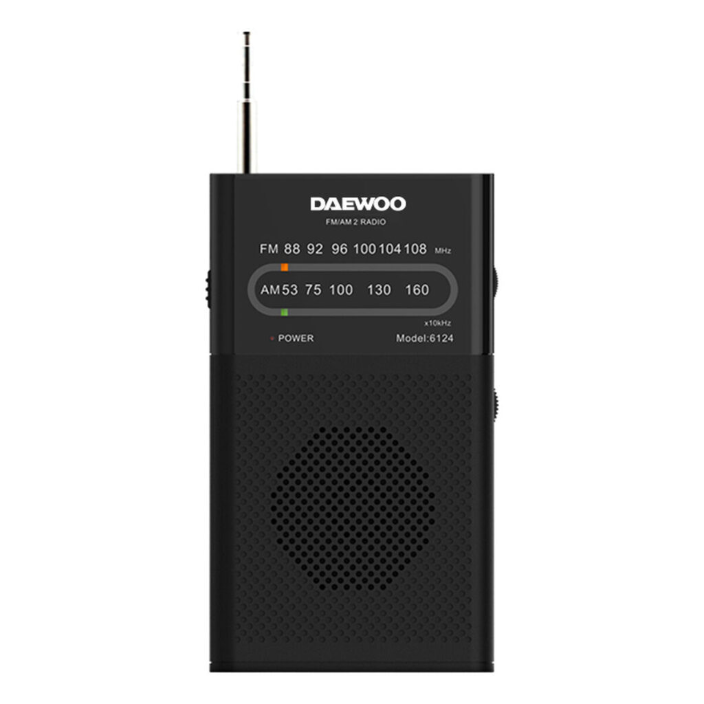 Ραδιόφωνο Τρανζίστορ Daewoo DW1027 Μαύρο