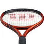 Ρακέτα του Tένις Wilson Burn 100Uls V5.0 Σκούρο Πορτοκαλί