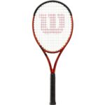 Ρακέτα του Tένις Wilson Burn 100Uls V5.0 Σκούρο Πορτοκαλί