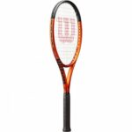 Ρακέτα του Tένις Wilson Burn 100Uls V5.0 Σκούρο Πορτοκαλί