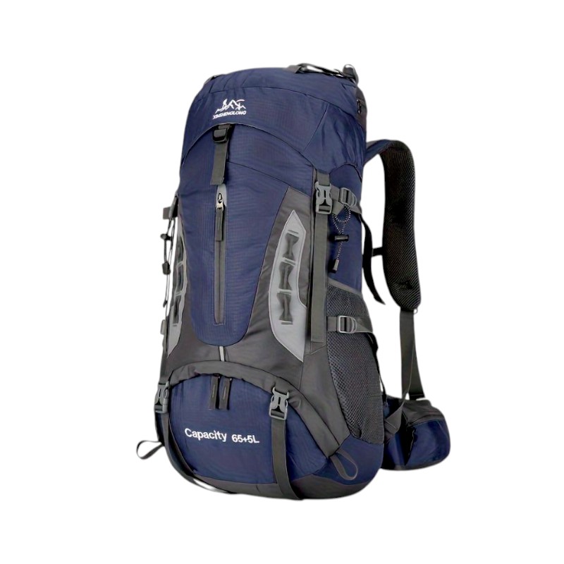 Σακίδιο πλάτης ορειβατικό - H2207 - 65L+5L - 251586 - Dark Blue