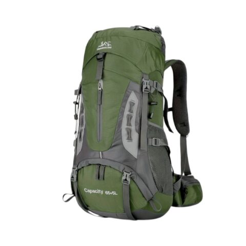 Σακίδιο πλάτης ορειβατικό - H2207 - 65L+5L - 251586 - Green
