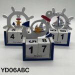 Σετ διακοσμητικά Souvenir - Ημερολόγιο - 4 τεμάχια - 251858