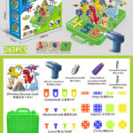 Σετ κατασκευών DIY με εργαλεία - 263pcs - 9948B - 917491
