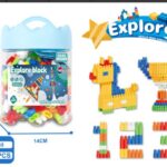 Σετ κατασκευών DIY με τουβλάκια - 320pcs - 8645 - 917515