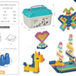 Σετ κατασκευών DIY με τουβλάκια - 320pcs - C2763A-02DIY - 917502