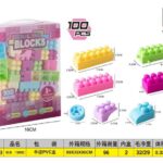 Σετ κατασκευών DIY με τουβλάκια - 553-83B - 100pcs - 917507