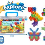 Σετ κατασκευών DIY με τουβλάκια νιφάδες - 150pcs - 8647-3 - 917513