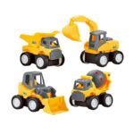 Σετ οχημάτων εργασίας - 4pcs - 952 - 117132