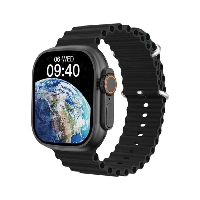 Σετ Smartwatch με 3 λουράκια - T900 MINI - 814215 - Black/Pink