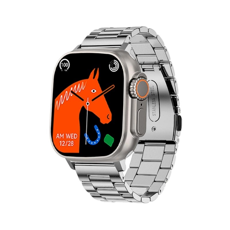 Σετ Smartwatch με 3 λουράκια - WISME-X30 - 750278 - Orange