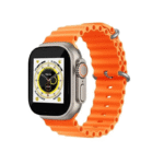 Σετ Smartwatch με 4 λουράκια - T20 UItra2 - 814208 - Orange